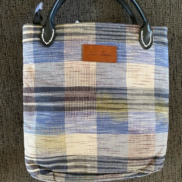 Sama Sama plaid mini tote - Picture 1 of 6